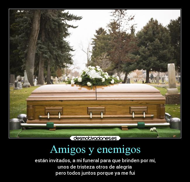 Amigos y enemigos -
