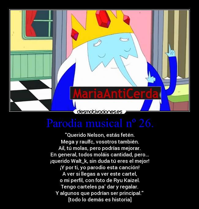 Parodia musical nº 26. - 