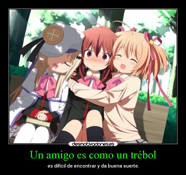 Un amigo es como un trébol - 