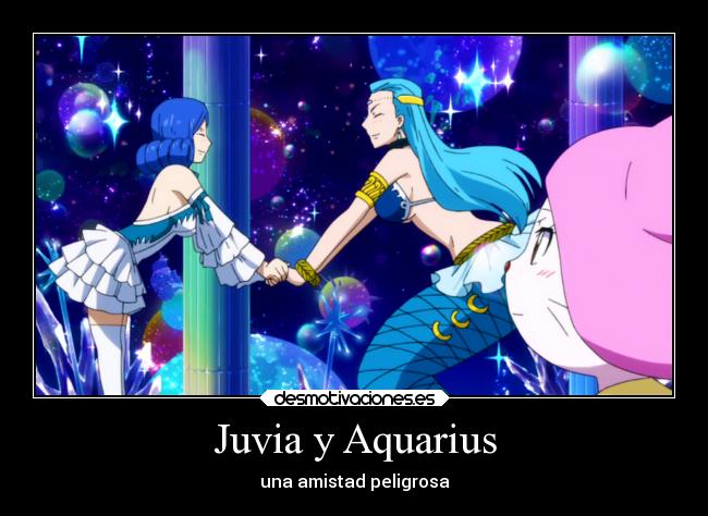 Juvia y Aquarius - 