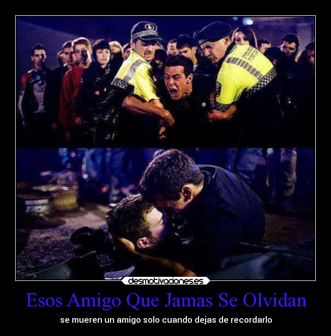 Esos Amigo Que Jamas Se Olvidan - se mueren un amigo solo cuando dejas de recordarlo