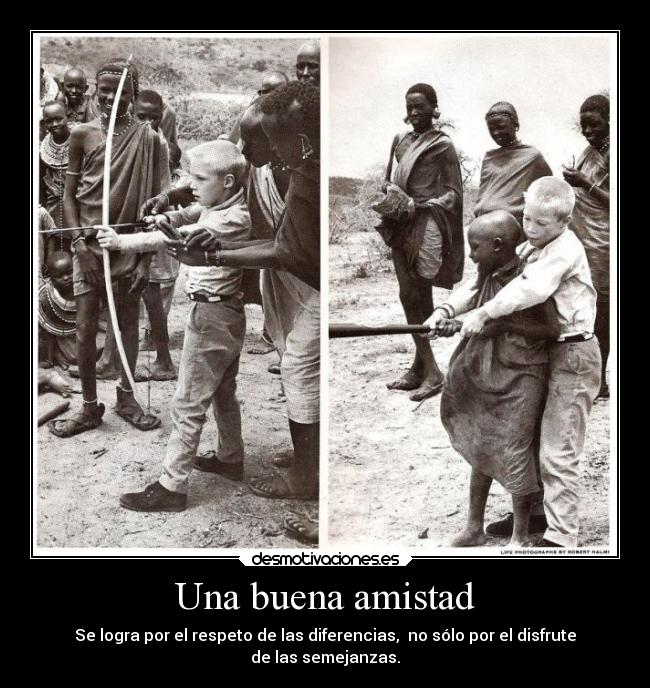 carteles amistad frases ideas mundo vida historia amistad antaras difernciasculturales raza desmotivaciones