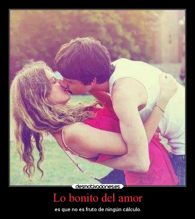 Lo bonito del amor - 