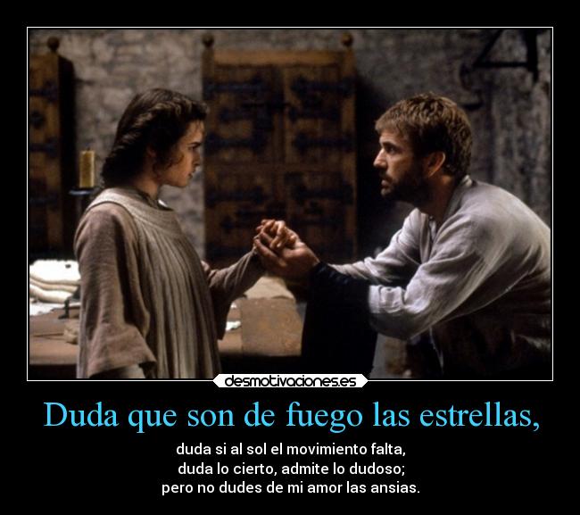 carteles amor carino dudas hamlet desmotivaciones