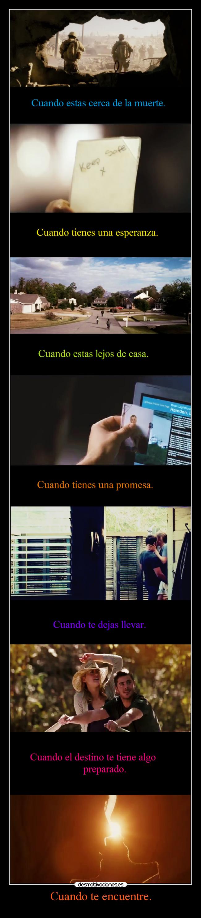 Cuando te encuentre. - 