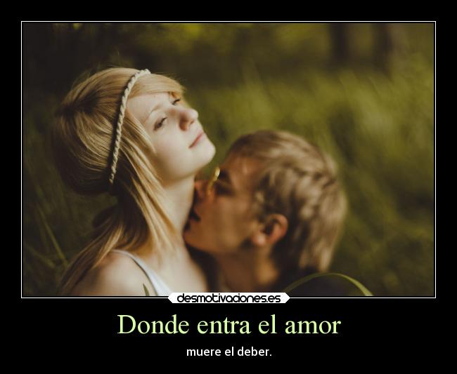 Donde entra el amor - 