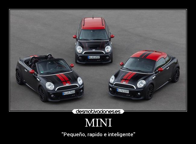 carteles amor debilidad carros pasion por los mini desmotivaciones