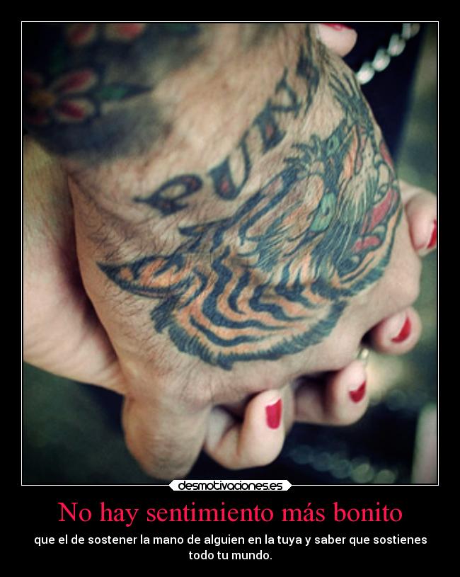 No hay sentimiento más bonito - 