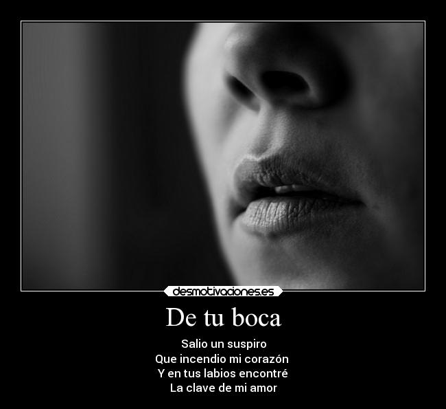 De tu boca - 