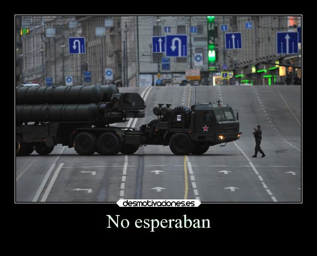No esperaban -