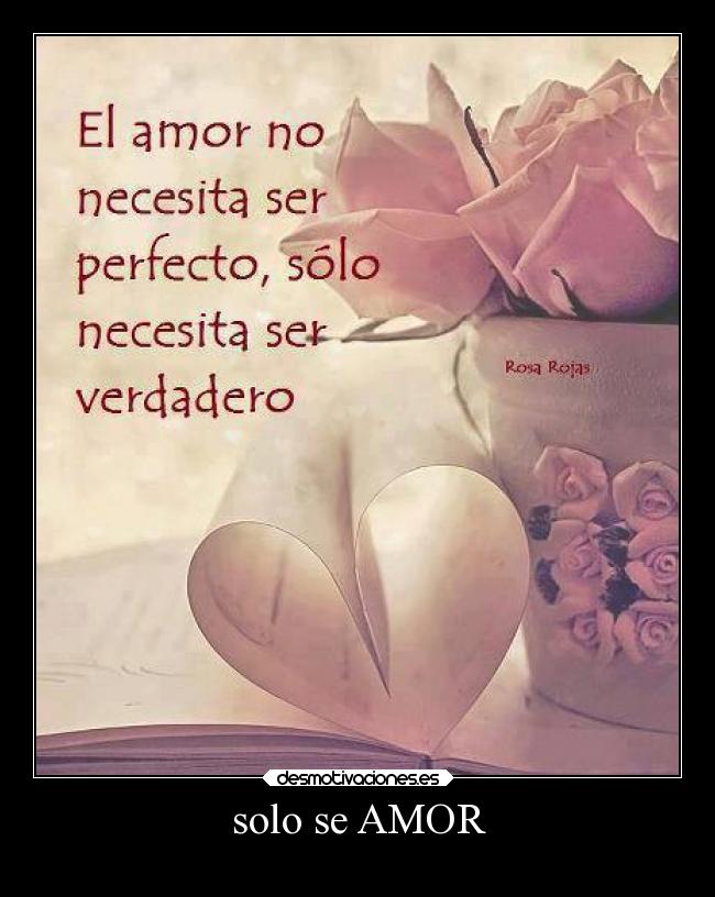 solo se AMOR -