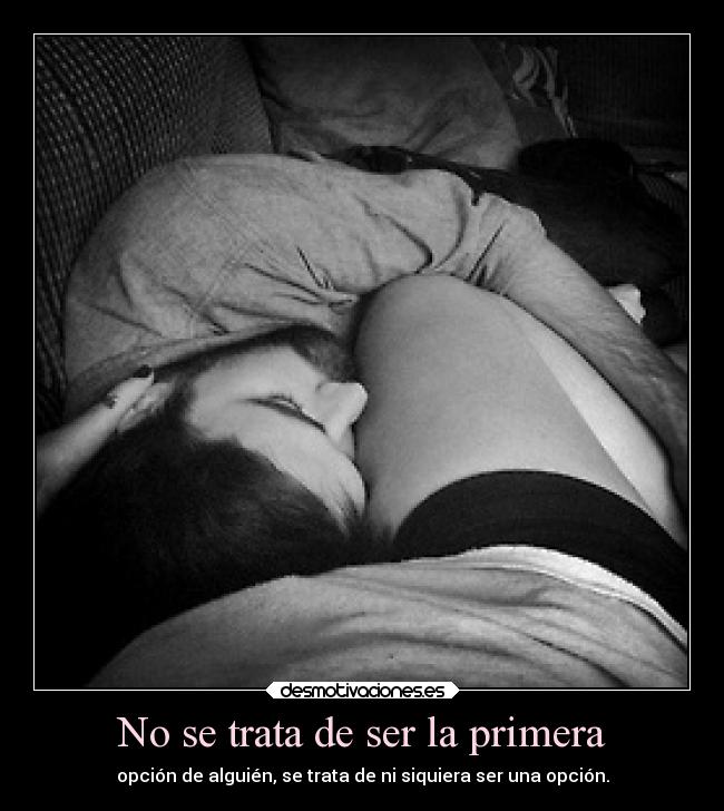 No se trata de ser la primera -