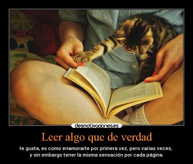 Leer algo que de verdad -