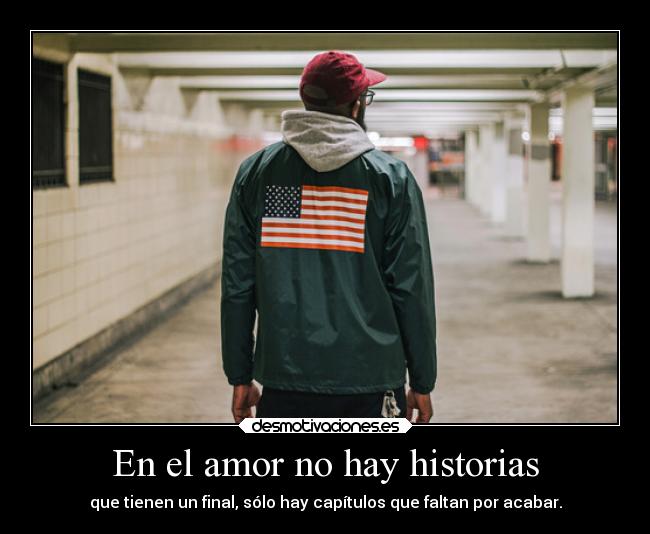 En el amor no hay historias -