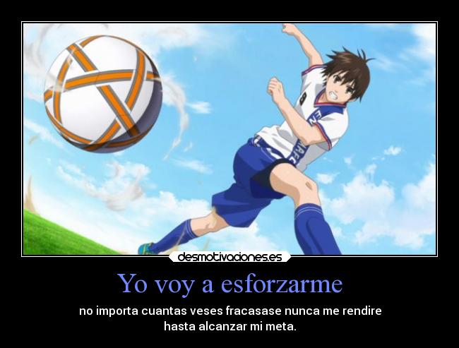 Yo voy a esforzarme -