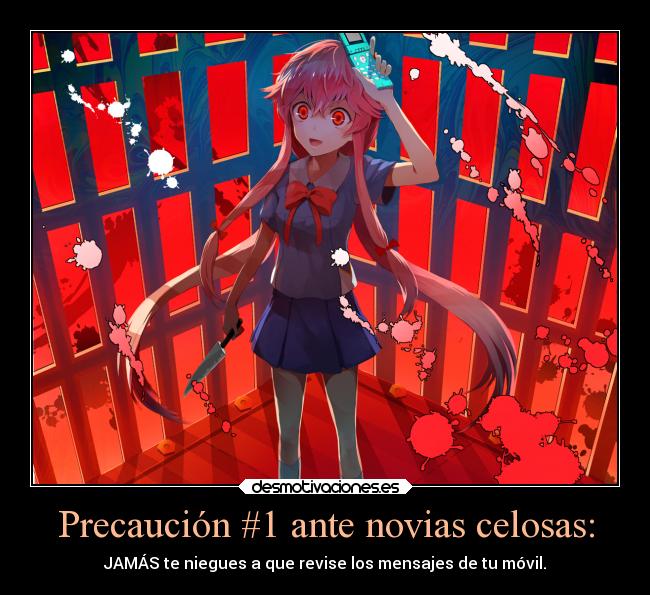 carteles anime celos desmotivaciones