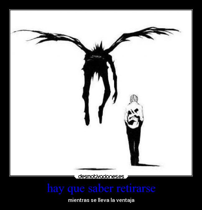 carteles anime death note kira ryuk desmotivaciones