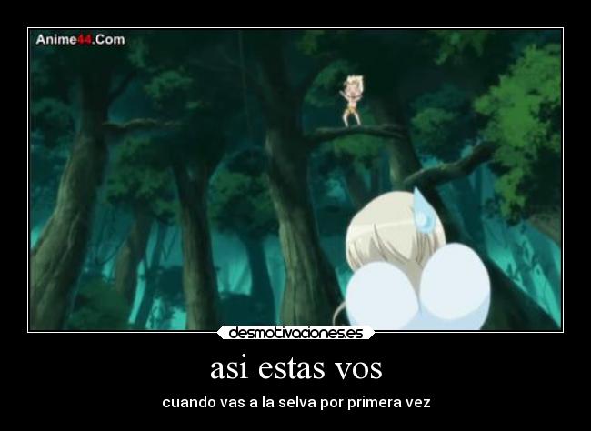 carteles anime desmotivaciones