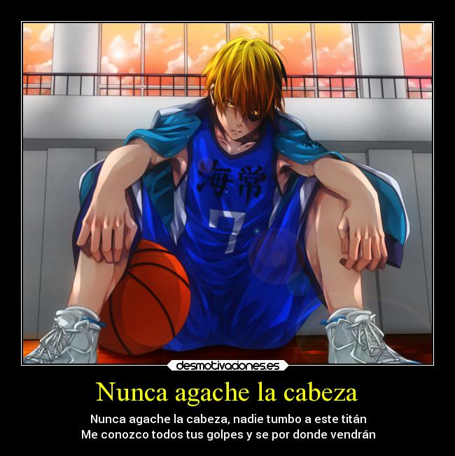 Nunca agache la cabeza - Nunca agache la cabeza, nadie tumbo a este titán
Me conozco todos tus golpes y se por donde vendrán