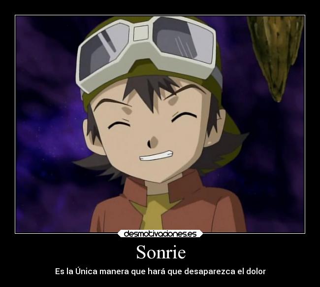Sonrie - Es la Única manera que hará que desaparezca el dolor