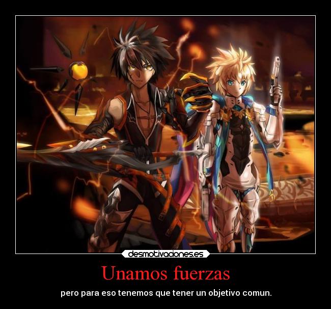 Unamos fuerzas -
