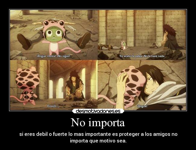 carteles anime fairy tail segunda temporada rogue frosh desmotivaciones