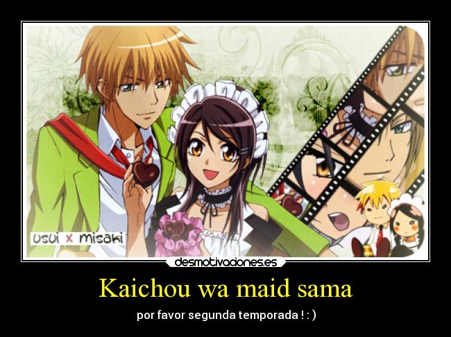 carteles anime kaichou maid sama desmotivaciones