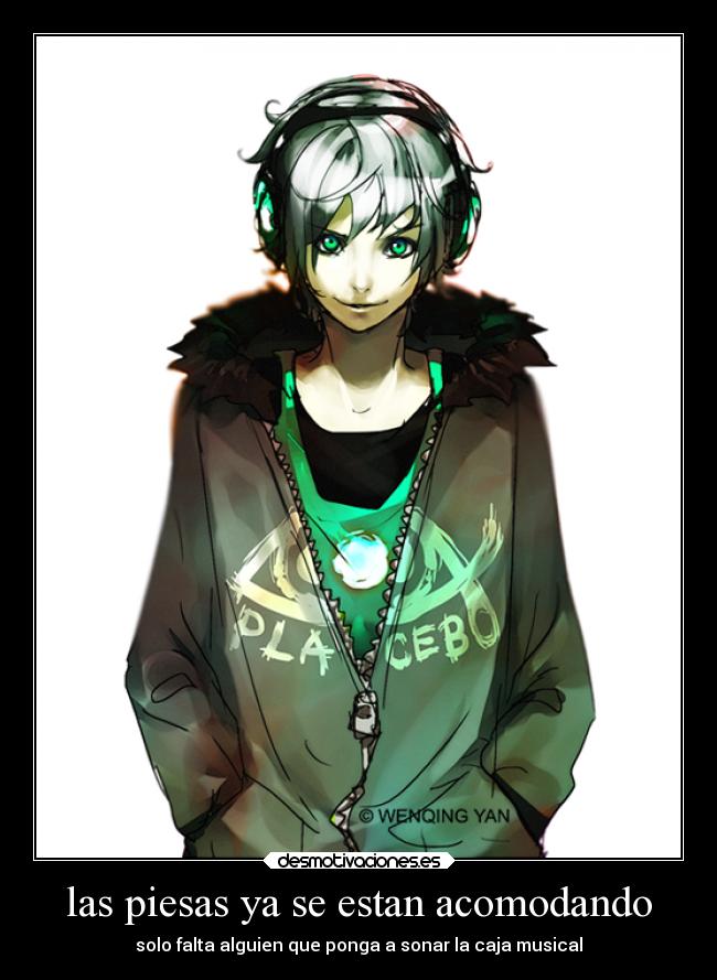 carteles anime libertad fisheyeplacebo fisheye placebo whitehair god headp desmotivaciones