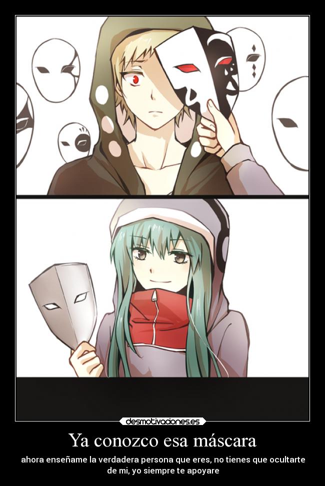 Ya conozco esa máscara - 