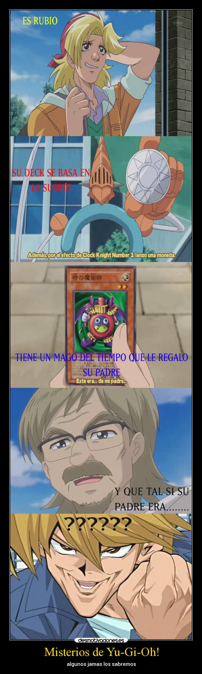 Misterios de Yu-Gi-Oh! - algunos jamas los sabremos