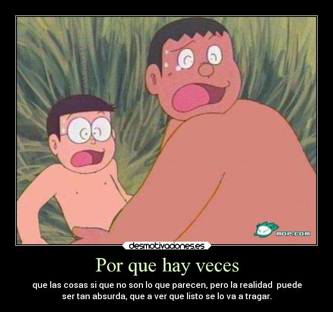 carteles anime novita giant gay doraemon desmotivaciones