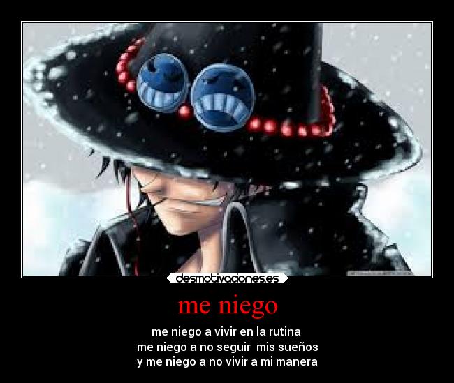 carteles anime one piece portgas ace desmotivaciones