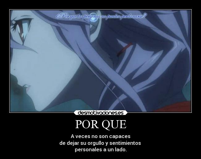 POR QUE -