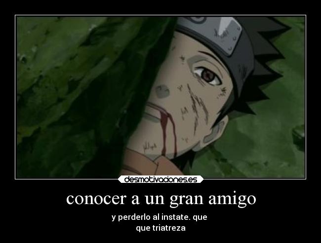 carteles anime reconocer amigo desmotivaciones