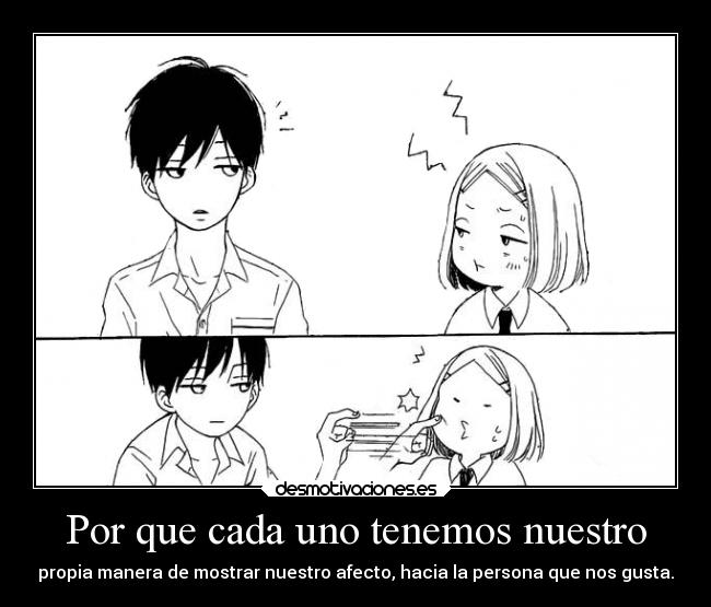 carteles anime render large gusta persona cada uno afecto sentimeimto mesclado desmotivaciones