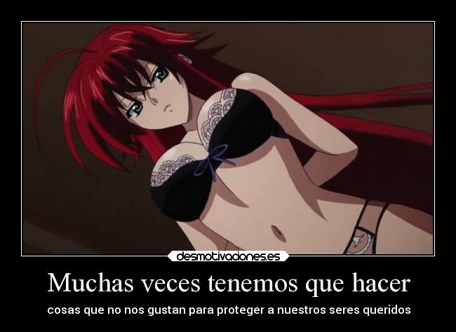 Muchas veces tenemos que hacer - 