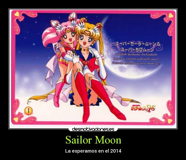 Sailor Moon - La esperamos en el 2014