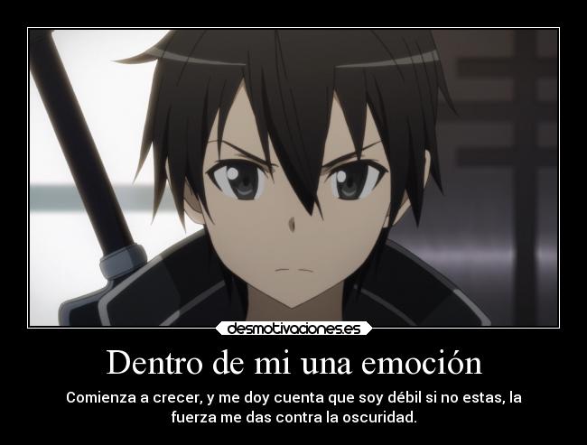 carteles anime sword art online kirito super cartel seira desmotivaciones