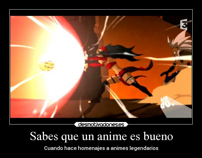 carteles anime anime wakfu kamehameha dragonball desmotivaciones