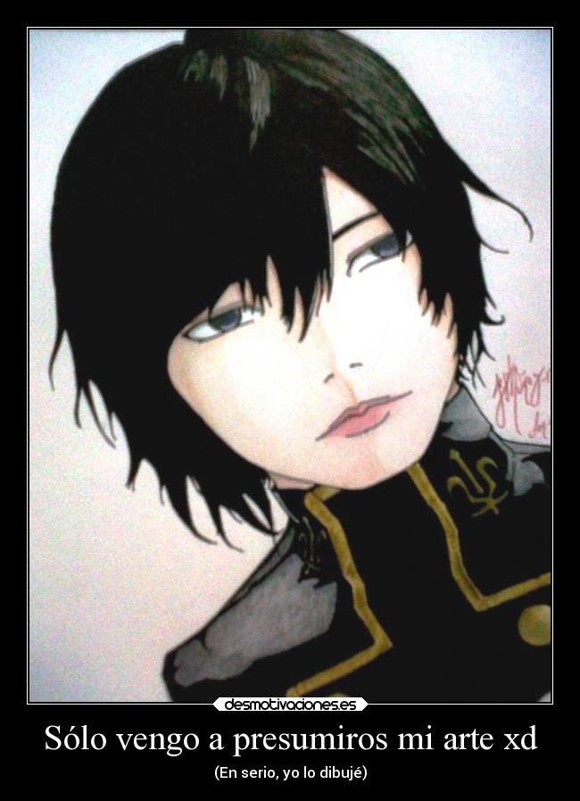 carteles arte arte anime manga hentai yaoi yuri sex much sex0 lelouch otaku codegeass dibujo pintar hola desmotivaciones