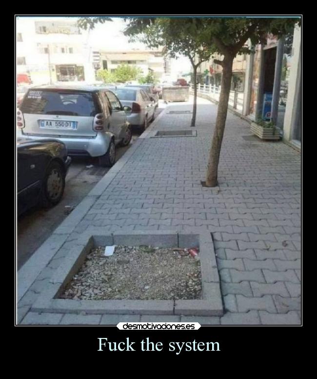 Fuck the system -