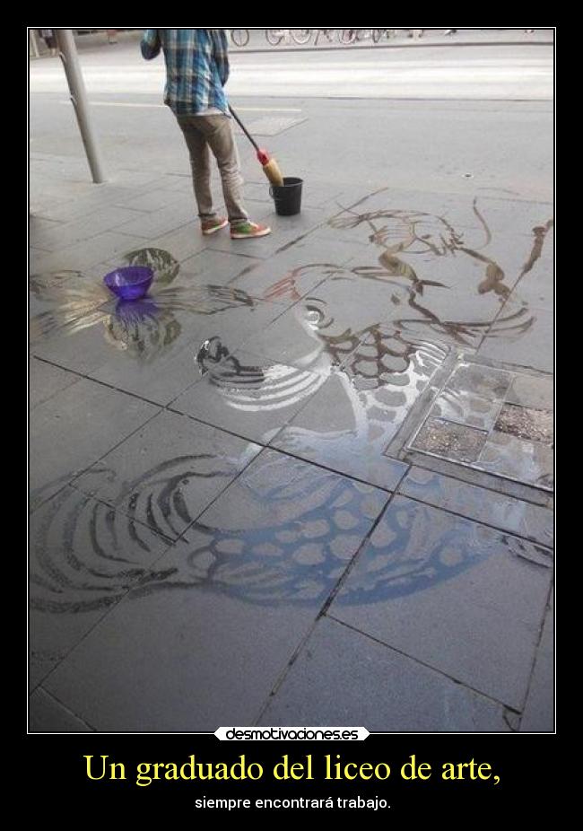 carteles arte escuela desmotivaciones