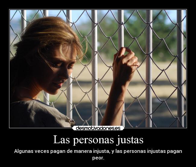 Las personas justas - 