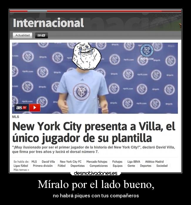 Míralo por el lado bueno, -