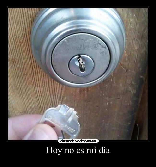 Hoy no es mi día - 