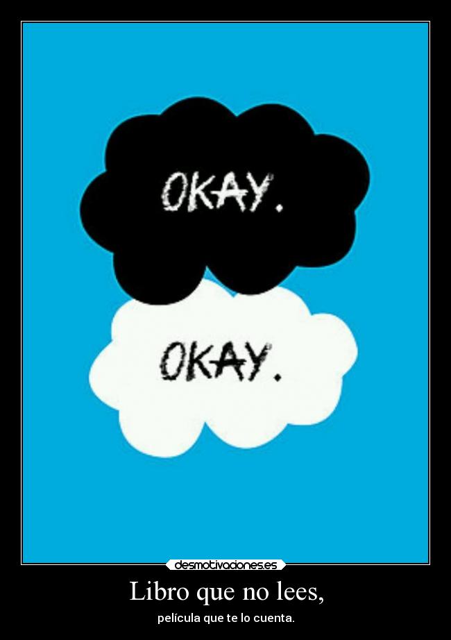 Libro que no lees, - película que te lo cuenta.