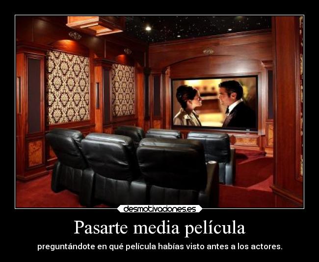 Pasarte media película - 