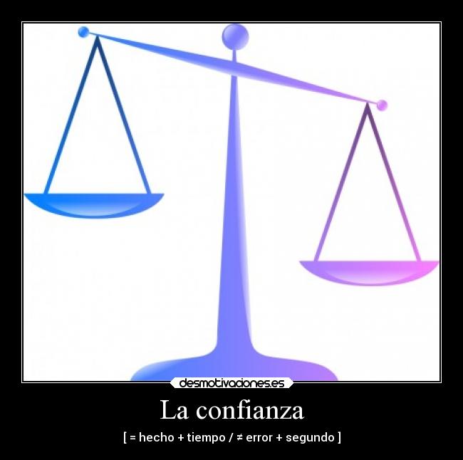 La confianza - 