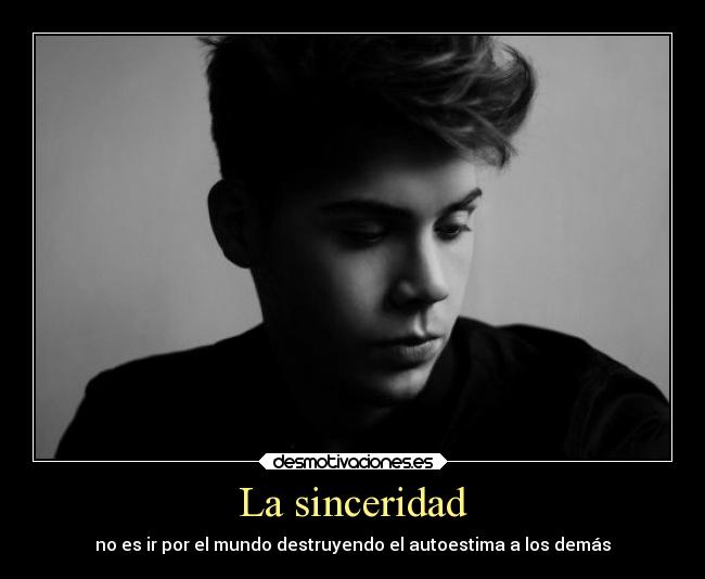 La sinceridad - 