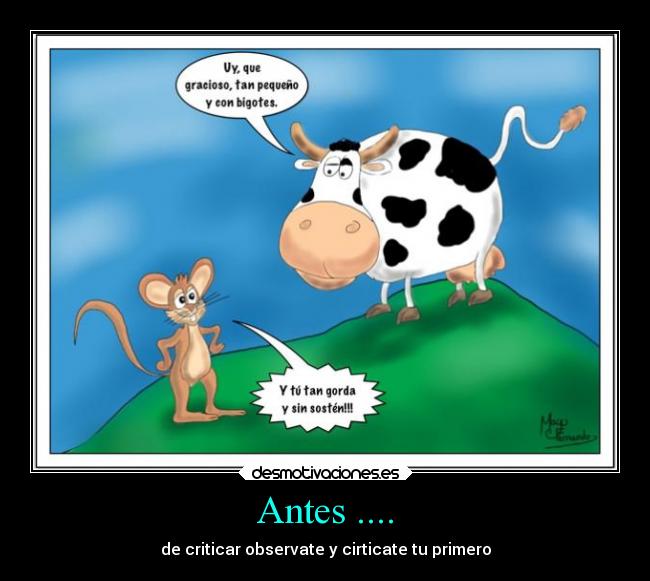 Antes .... -